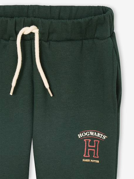 Boys' Harry Potter® sweatshirt + trouser sportswear set in fleece fir green 
