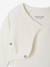 Set of 4 Plain Knit Items for Newborns: Cardigan + Trousers + Booties + Bodysuit ecru 