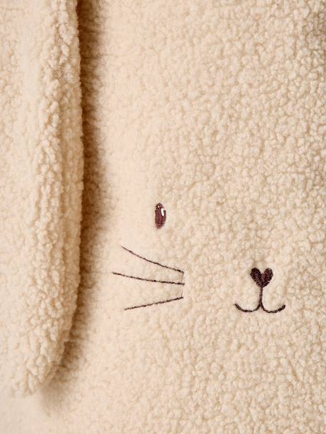 Rabbit Storage Basket in Sherpa sandy beige 