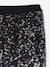 Girls' sequin trousers silver 