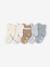 Pack of 5 Briefs in Towelling for Newborns beige 
