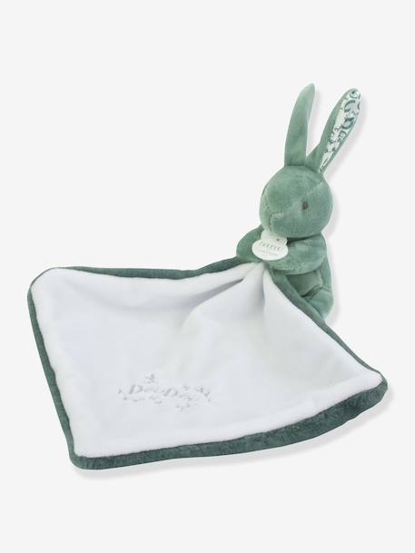 Cuddly rabbit comforter - DOUDOU & COMPAGNIE sage green 