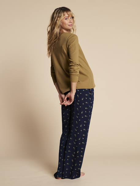 2-Piece Loungewear Set for Maternity & Nursing, ENVIE DE FRAISE olive 