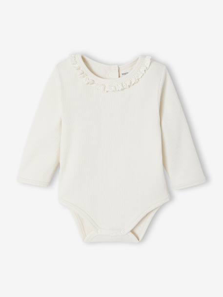 2-Piece Set for Newborns: Denim Dungarees + Bodysuit stone 