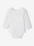 Pack of 5 Bodysuits with Cut-Away Shoulders for Newborns ecru 