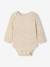 Pack of 5 Bodysuits with Cut-Away Shoulders for Newborns ecru 