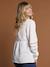 Blouse with Macramé Detail, Maternity & Nursing, ENVIE DE FRAISE terracotta+white 
