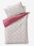 Enchanted Rabbit duvet cover + pillowcase bedding set old rose 