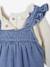 2-Piece Set for Newborns: Denim Dungarees + Bodysuit stone 