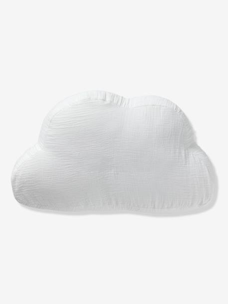 Cloud Cushion in Cotton Gauze cinnamon+ecru+grey blue+rosy 