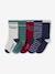 Pack of 5 pairs of 'Baltimore' socks for boys ink blue 