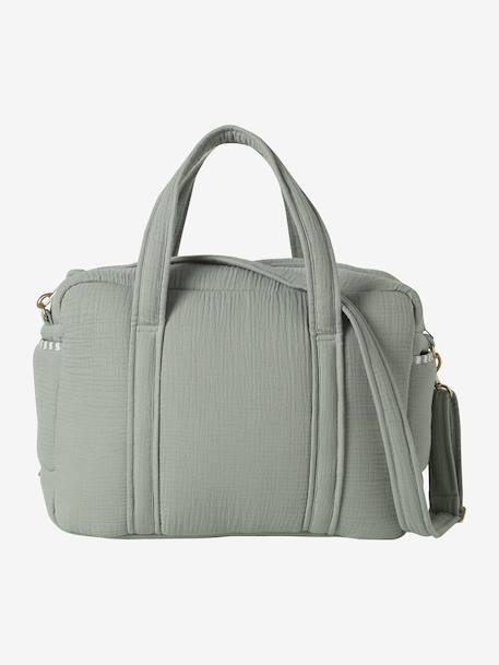 Customisable ENVIE DE FRAISE 24 or 48-hour changing bag sage green 