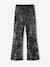 Girls' sequin trousers silver 