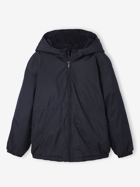 Sherpa-Lined Windcheater, JONEN anthracite 