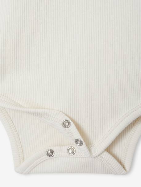 2-Piece Set for Newborns: Denim Dungarees + Bodysuit stone 