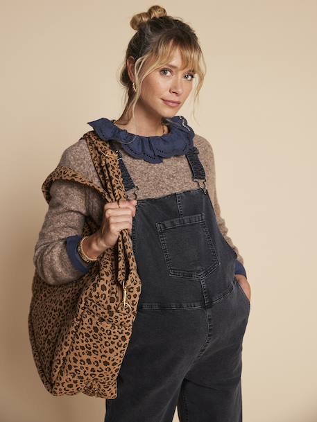 Wide Leg Dungarees for Maternity, ENVIE DE FRAISE anthracite 