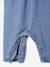 2-Piece Set for Newborns: Denim Dungarees + Bodysuit stone 
