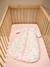 Baby sleeping bag with detachable long sleeves, ENCHANTED RABBIT printed white 