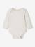 Pack of 5 Bodysuits with Cut-Away Shoulders for Newborns ecru 