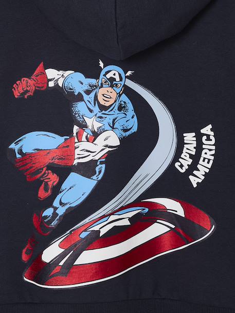 Marvel® AVENGERS Captain America hooded sweatshirt navy blue 