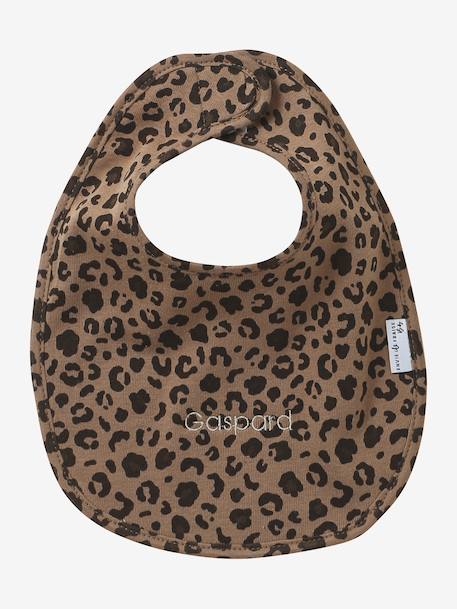 Leopard Bib Set, ENVIE DE FRAISE beige 