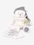 DOUDOU 25 years - SILVER BEAR - Soother clip comforter DOUDOU & COMPAGNIE silver 