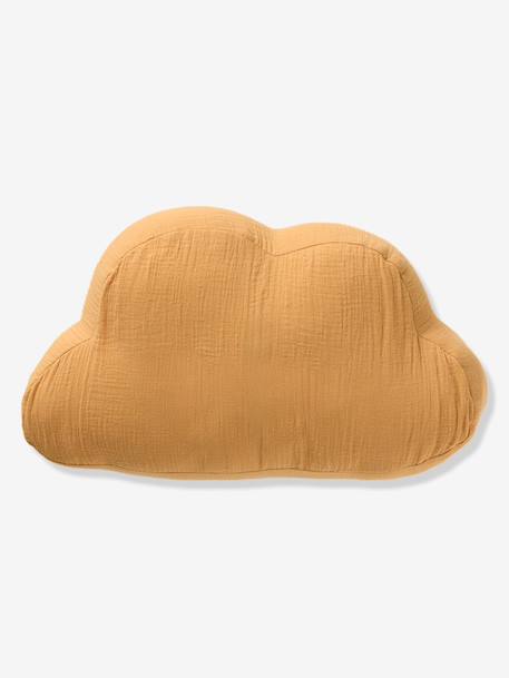 Cloud Cushion in Cotton Gauze cinnamon+ecru+grey blue+rosy 