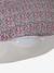 Nursing pillow and cover in cotton muslin and Liberty ENVIE DE FRAISE pale pink 