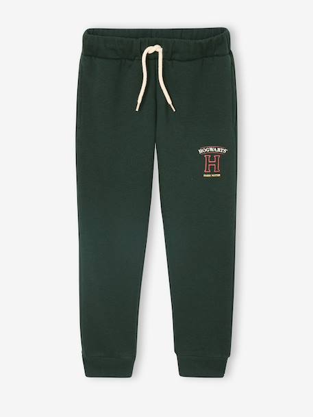 Boys' Harry Potter® sweatshirt + trouser sportswear set in fleece fir green 