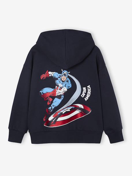 Marvel® AVENGERS Captain America hooded sweatshirt navy blue 