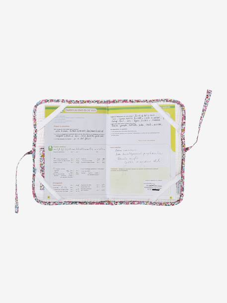 Customisable cotton muslin and ENVIE DE FRAISE Liberty health record cover pale pink 