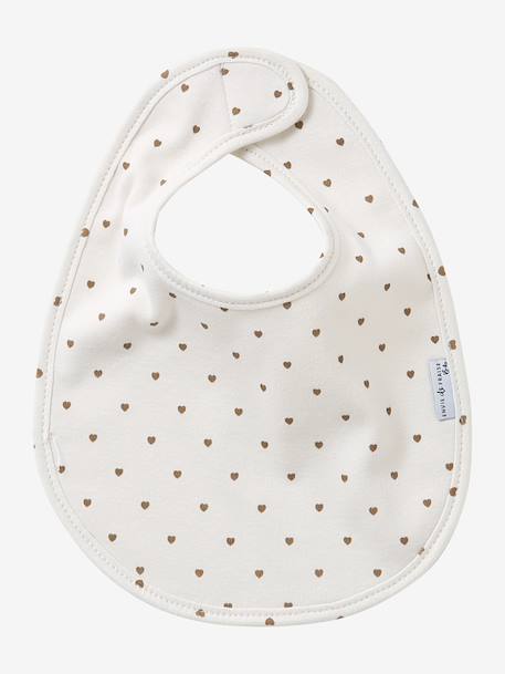 Leopard Bib Set, ENVIE DE FRAISE beige 