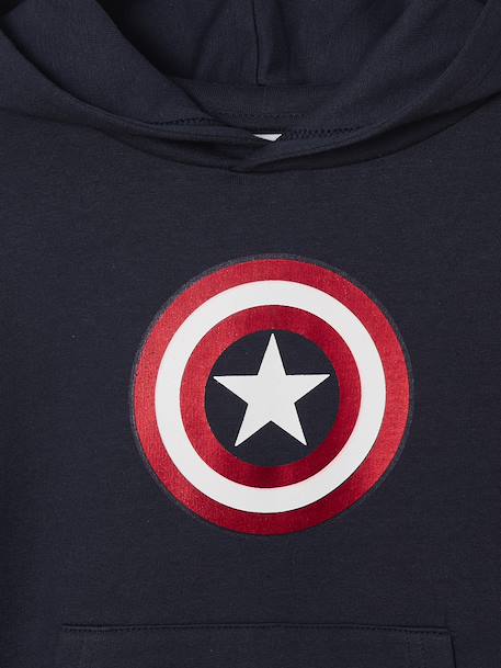 Marvel® AVENGERS Captain America hooded sweatshirt navy blue 