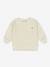 Striped ITTY KONGES SLOJD sweatshirt in towelling. beige 
