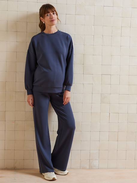 2-Piece Loungewear Set for Maternity slate blue 