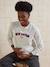 'New Edition Baby' nursing sweatshirt marl beige 