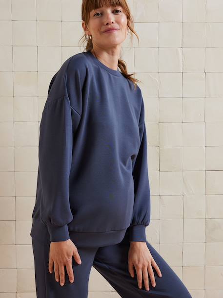 2-Piece Loungewear Set for Maternity slate blue 