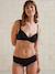Pack of 3 Maternity Briefs in Embroidered Lace bordeaux red 