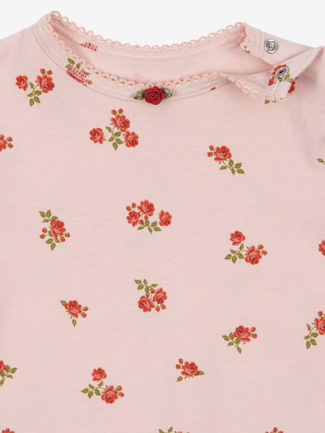 KONGES SLOJD printed baby jumpsuit rose 