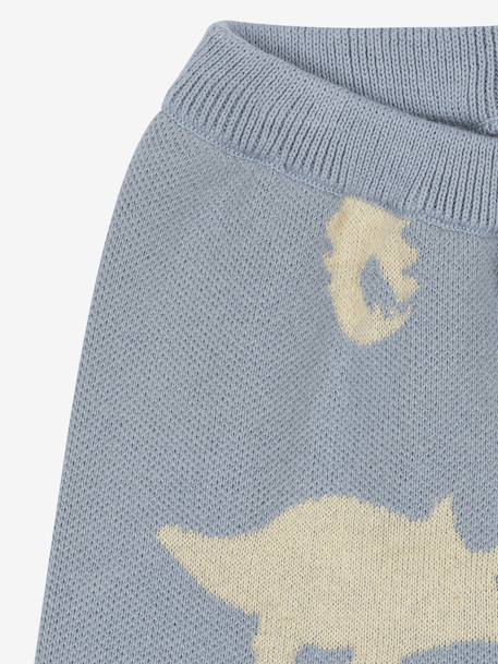 Trousers with Dinosaur Pattern, KONGES SLOJD grey 
