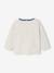 Long-sleeved baby t-shirt marl beige 