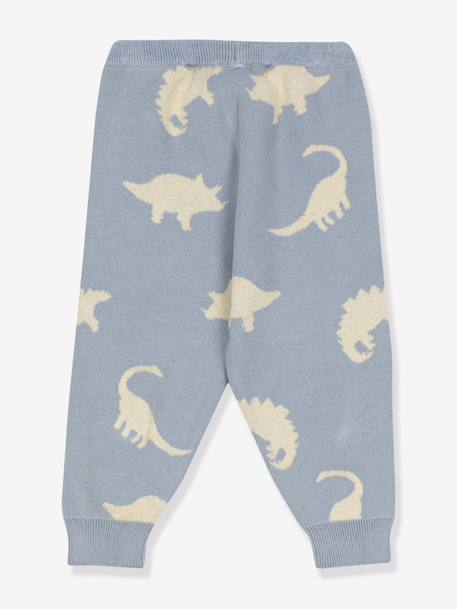 Trousers with Dinosaur Pattern, KONGES SLOJD grey 