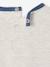 Long-sleeved baby t-shirt marl beige 