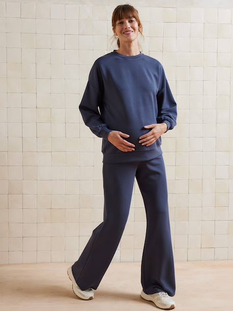 2-Piece Loungewear Set for Maternity slate blue 
