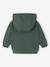 Zipped hooded fleece cardigan for babies fir green 