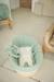 Moses Basket in Woven Natural Fibres for Babies, ENVIE DE FRAISE 0016+beige+sage green 