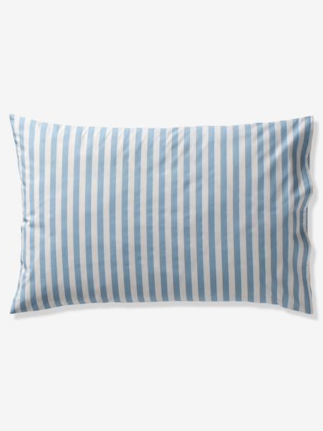 PÔLE NORD duvet cover set + pillowcase for children, with recycled cotton ocean blue 