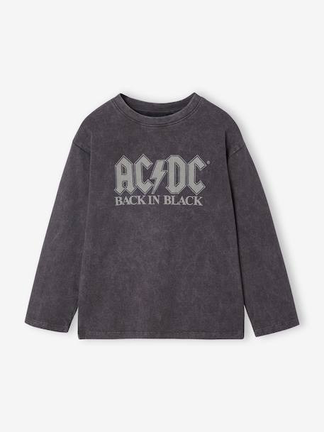 T-shirt with long sleeves AC DC® for boys anthracite 