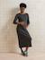 Ribbed Knit Dress for Maternity anthracite 
