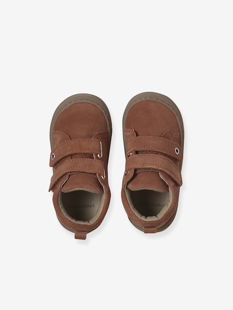 Pair of Soft Leather Boots for Babies, Designed for First Steps beige+blue+brown+electric blue+green+ocean blue+ochre+sage green+set beige+set brown+set green 
